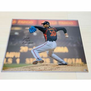 メジャーリーグベースボール(MLB)の【希少】岩隈　2009 WBC フォト　直筆サイン入り(記念品/関連グッズ)