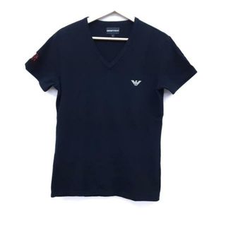 アルマーニ(Emporio Armani) Tシャツ(レディース/半袖)（Vネック）の