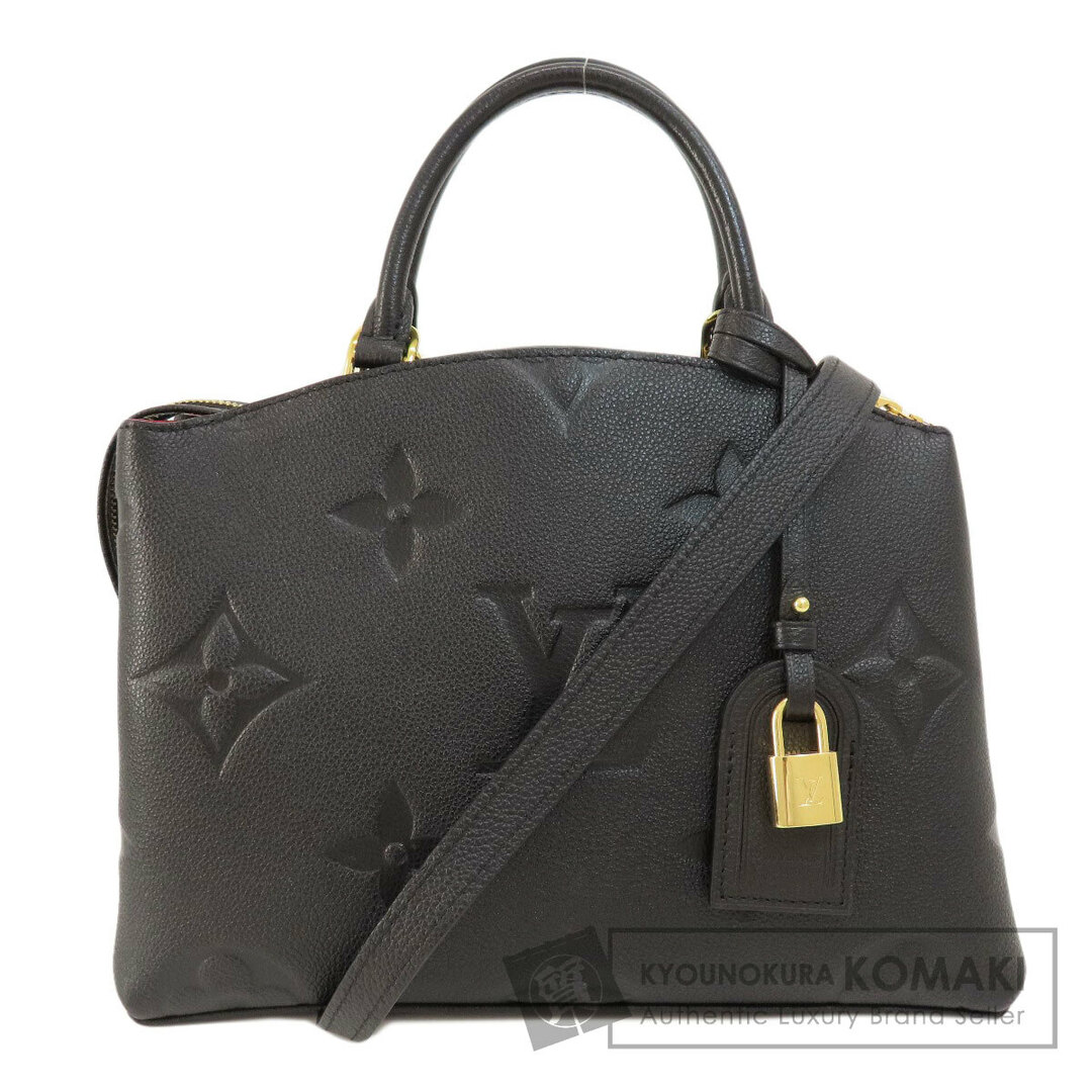 モノグラムアンプラントサイズLOUIS VUITTON M58916 プティパレPM アンプラント ハンドバッグ モノグラムアンプラント レディース