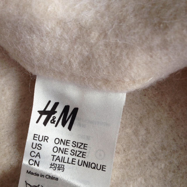 H&M(エイチアンドエム)のH&M ベレー帽 レディースの帽子(ハンチング/ベレー帽)の商品写真