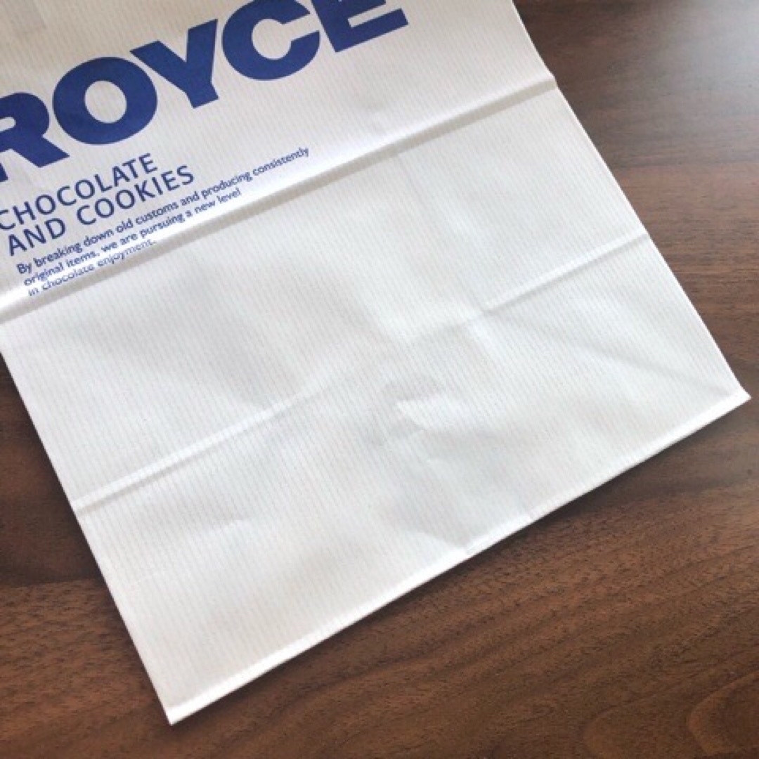 ROYCE'(ロイズ)の未使用 ROYCE' ロイズ ショップ 紙袋 レディースのバッグ(ショップ袋)の商品写真