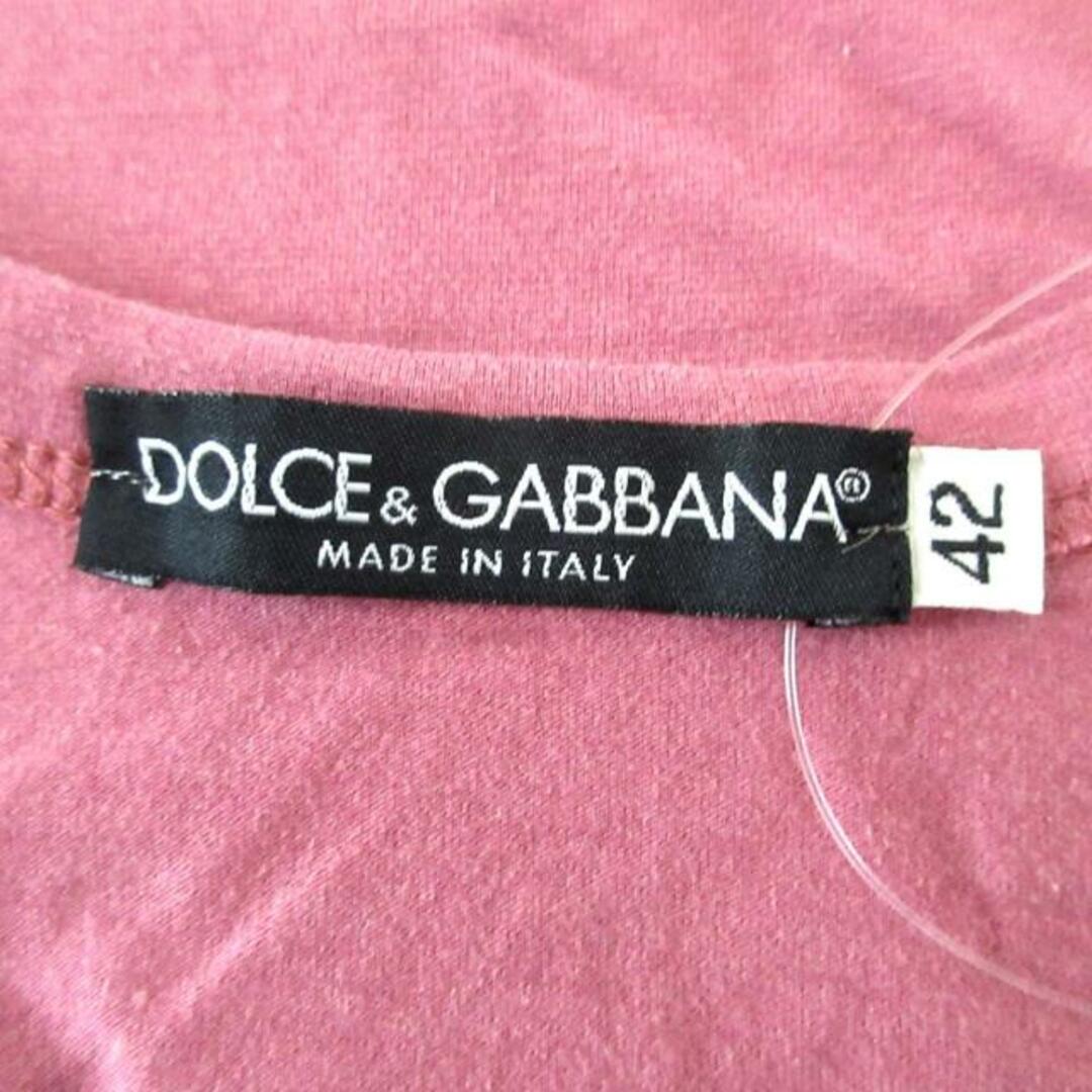 DOLCE&GABBANA(ドルチェアンドガッバーナ)のドルチェアンドガッバーナ タンクトップ 42 レディースのトップス(タンクトップ)の商品写真