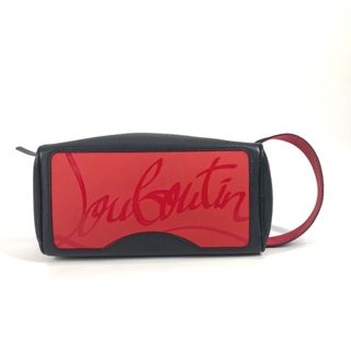 クリスチャンルブタン Christian Louboutin ブラスター クラッチバッグ カバン ポーチ ラバーソール 持ち手つき セカンドバッグ レザー ブラック