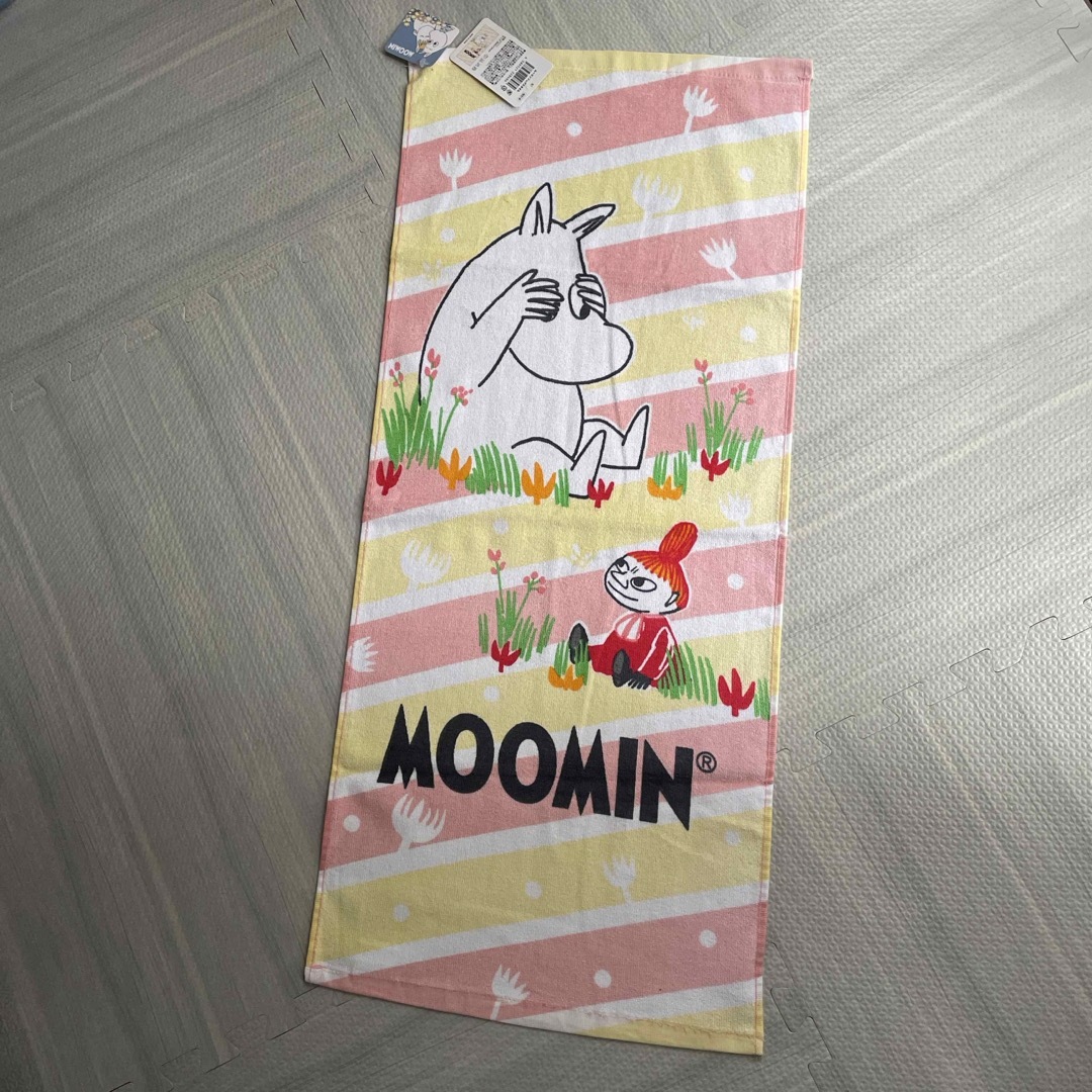 MOOMIN(ムーミン)のムーミン＊フェイスタオル エンタメ/ホビーのアニメグッズ(タオル)の商品写真