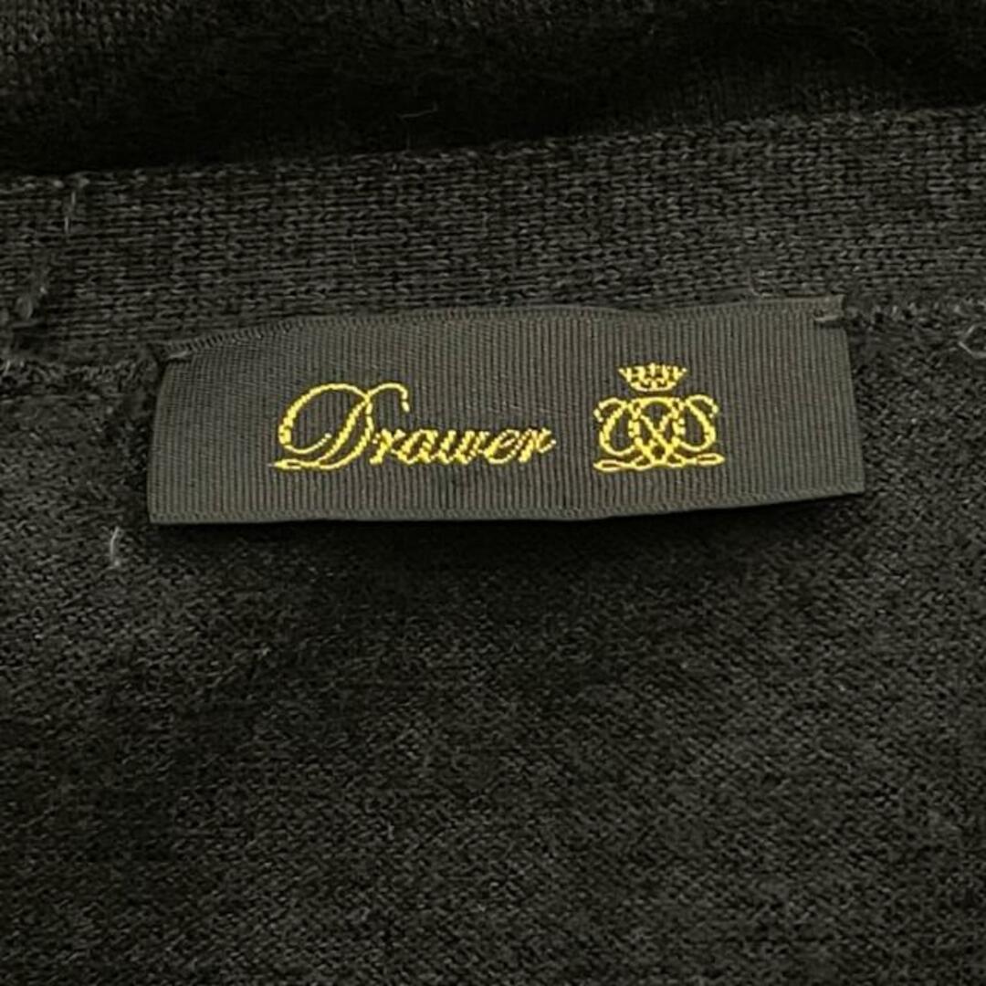 Drawer(ドゥロワー)のドゥロワー カーディガン レディース - 黒 レディースのトップス(カーディガン)の商品写真