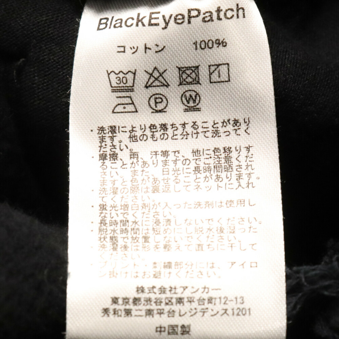 THE BLACK EYE PATCH ブラックアイパッチ TRIBAL FLAMES SWEAT PANTS BLACK トライバル フレイム スウェット パンツ ブラック メンズのパンツ(その他)の商品写真