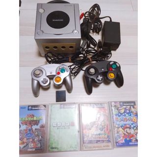 ニンテンドーゲームキューブ(ニンテンドーゲームキューブ)の【即日発送】ソフト付きNINTENDO GAMECUBE(家庭用ゲーム機本体)