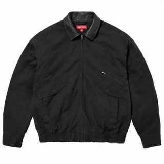 シュプリーム(Supreme)のSupreme leather collar utility jacket (ブルゾン)