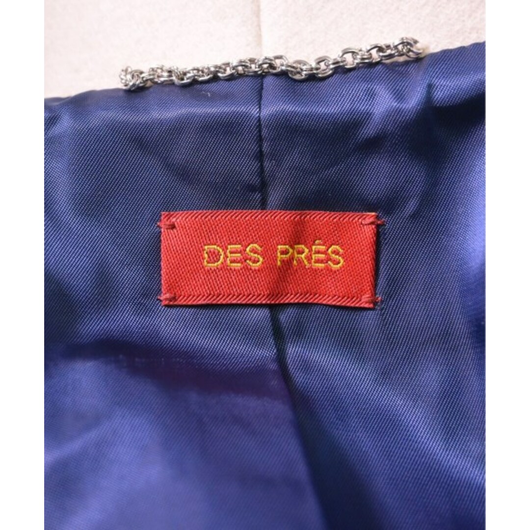 DES PRES(デプレ)のDES PRES デプレ コート（その他） 34(XS位) アイボリー 【古着】【中古】 レディースのジャケット/アウター(その他)の商品写真