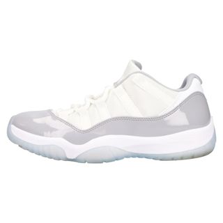 ナイキ(NIKE)のNIKE ナイキ Air Jordan 11 Low Cement Grey エアジョーダン11 ロー セメントグレー ローカットスニーカー US7/25cm ホワイト/グレー AV2187-140(スニーカー)