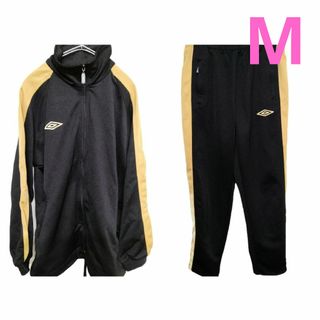 アンブロ(UMBRO)の美品 umbro アンブロ セットアップ ゴールド ブラック Ｍ(ジャージ)