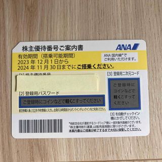 エーエヌエー(ゼンニッポンクウユ)(ANA(全日本空輸))のANA 全日空 株主優待券(航空券)