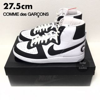 コムデギャルソンオムプリュス(COMME des GARCONS HOMME PLUS)の【27.5cm】NIKE ギャルソン ターミネーター CDG パンダ ブラック(スニーカー)