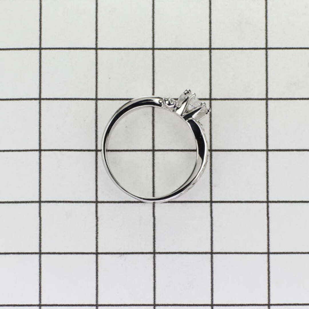 Pt900 ダイヤモンド リング 0.31ct D IF 3EX D0.083ct レディースのアクセサリー(リング(指輪))の商品写真