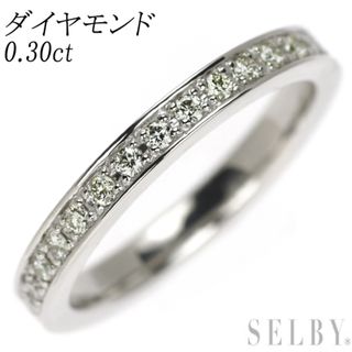 Pt900 ダイヤモンド リング 0.30ct フルエタニティ(リング(指輪))