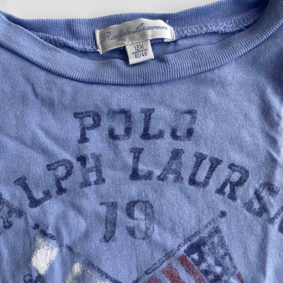 POLO RALPH LAUREN(ポロラルフローレン)のラルフローレン　12m tシャツ キッズ/ベビー/マタニティのベビー服(~85cm)(Ｔシャツ)の商品写真