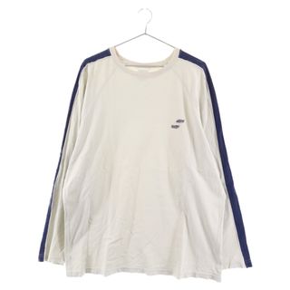 ステューシー(STUSSY)のSTUSSY ステューシー 90s VINTAGE 袖ライン長袖カットソー ロンT アイボリー(Tシャツ/カットソー(七分/長袖))