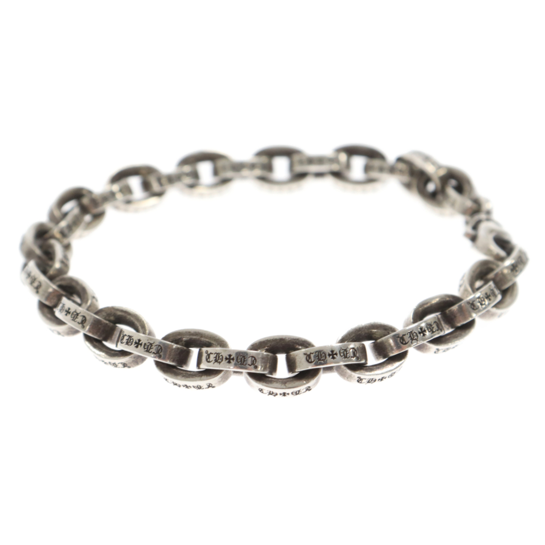 Chrome Hearts(クロムハーツ)のCHROME HEARTS クロムハーツ LARGE PAPER CHN ラージペーパーチェーン シルバーブレスレット メンズのアクセサリー(ブレスレット)の商品写真