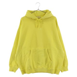 ウィンダンシー(WIND AND SEA)のWIND AND SEA ウィンダンシー Pigment-Dye PullOver Hoodie フロントロゴ刺しゅう プルオーバーパーカー イエロー WDS-21S-TPS-01(パーカー)