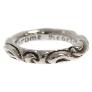 クロムハーツ(Chrome Hearts)のCHROME HEARTS クロムハーツ SCRL BAND スクロールバンドリング(リング(指輪))