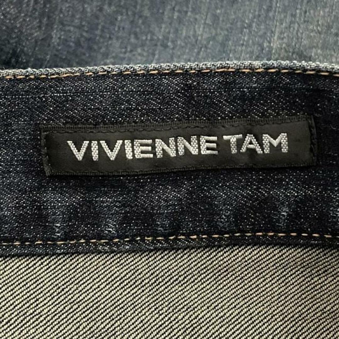 VIVIENNE TAM(ヴィヴィアンタム)のヴィヴィアンタム ジーンズ サイズXS - レディースのパンツ(デニム/ジーンズ)の商品写真