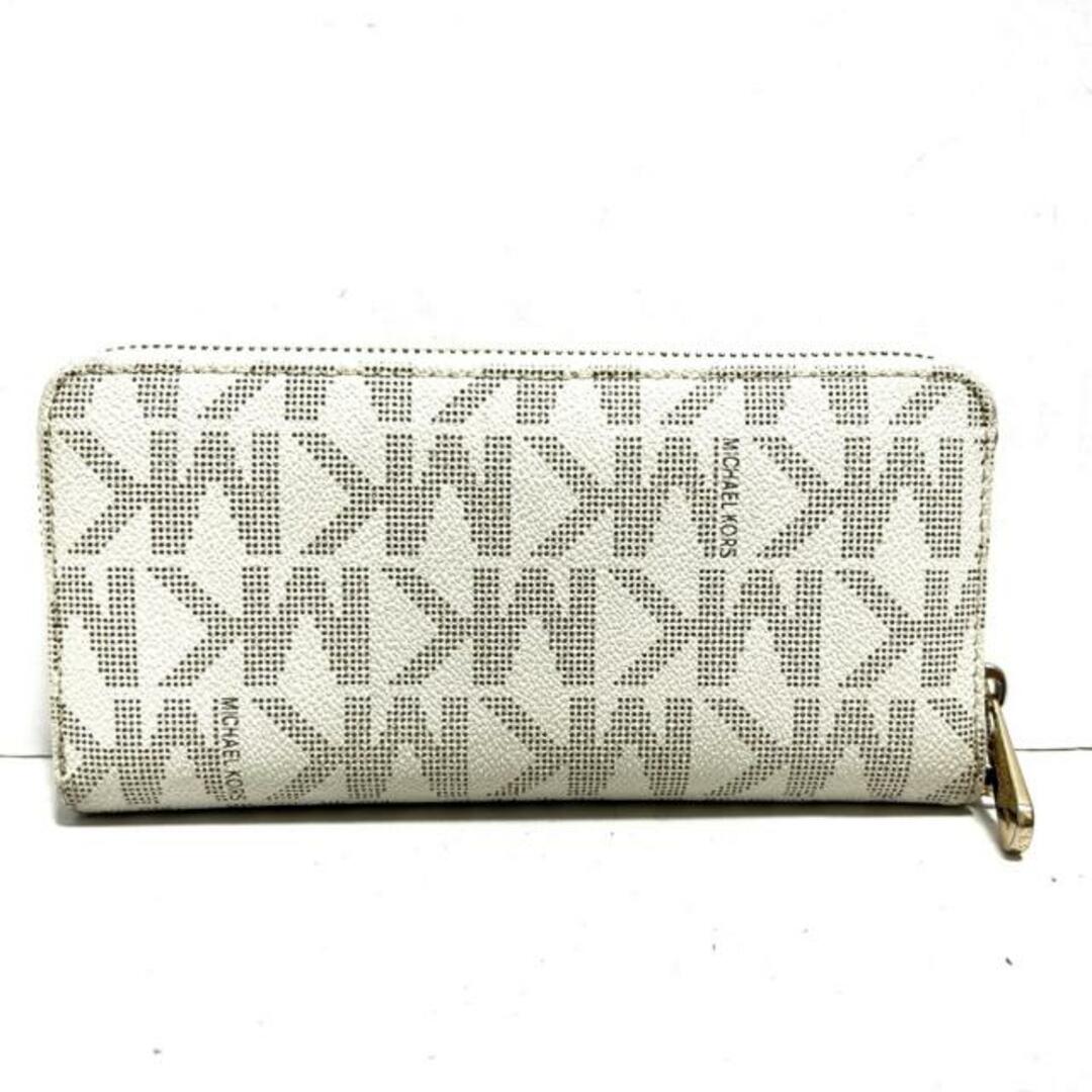 Michael Kors(マイケルコース)のマイケルコース 長財布 - 白×ブラウン レディースのファッション小物(財布)の商品写真