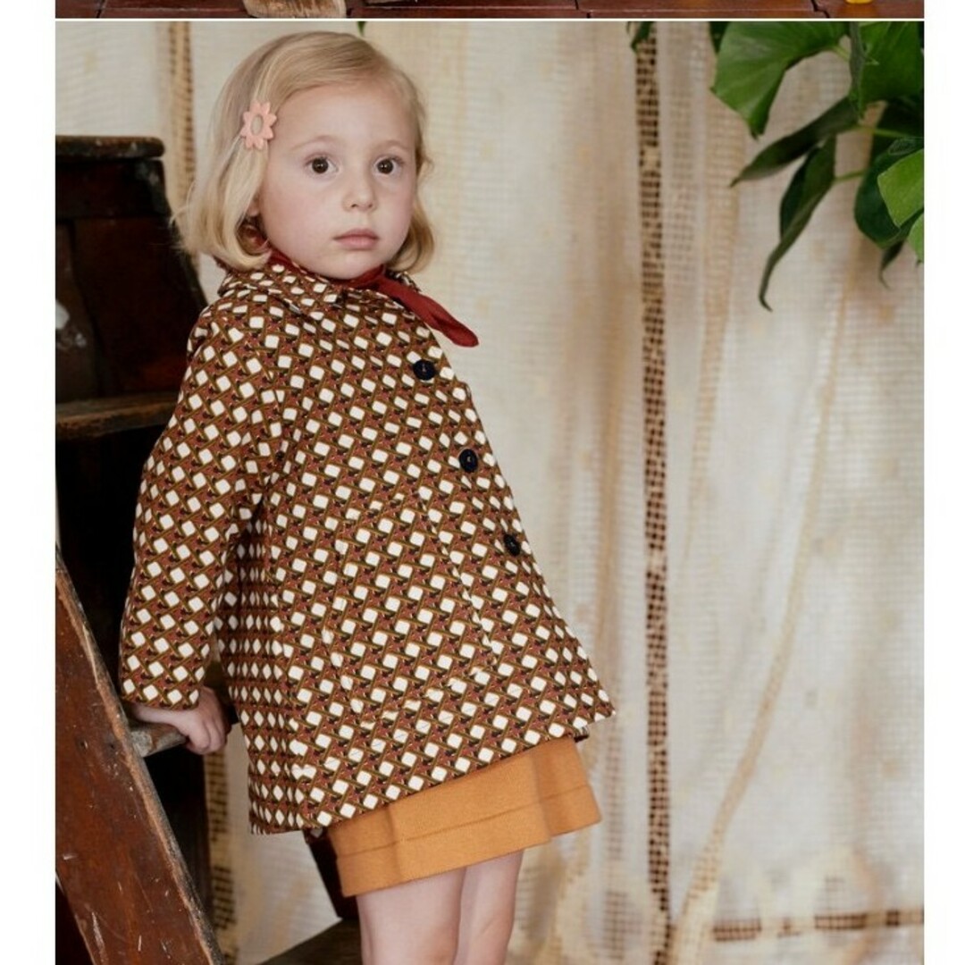 Caramel baby&child (キャラメルベビー&チャイルド)のmisha and puff Lattice Canvas Coat 6 キッズ/ベビー/マタニティのキッズ服女の子用(90cm~)(コート)の商品写真