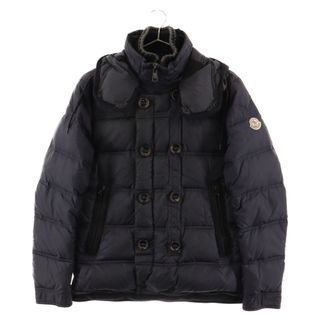 モンクレール(MONCLER)のMONCLER モンクレール ALFRED アルフレッド フード付きキルティングダウンジャケット ネイビー(ダウンジャケット)