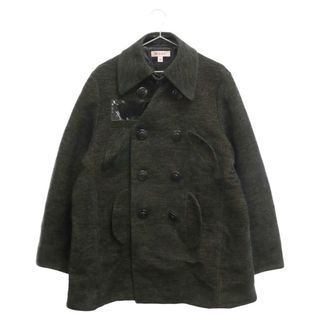 MASU エムエーエスユー V NECK PEA COAT MVFW-CT0222 ピーコート ダブルジャケット カーキ(ピーコート)