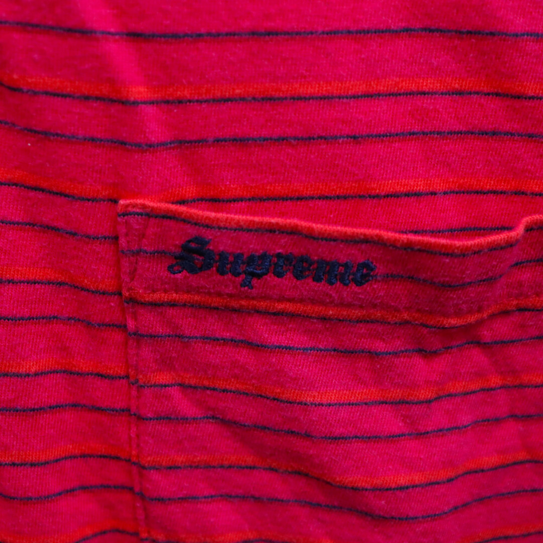 Supreme(シュプリーム)のSUPREME シュプリーム 20AW Thin Stripe Polo シンストライプ半袖ポロシャツ ピンク メンズのトップス(ポロシャツ)の商品写真