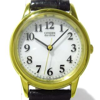 シチズン(CITIZEN)のシチズン 腕時計 - E031-K006082 革ベルト(腕時計)