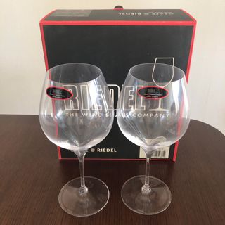 リーデル(RIEDEL)のRIEDEL グレープ@リーデル 赤ワイングラス ペアセット(グラス/カップ)