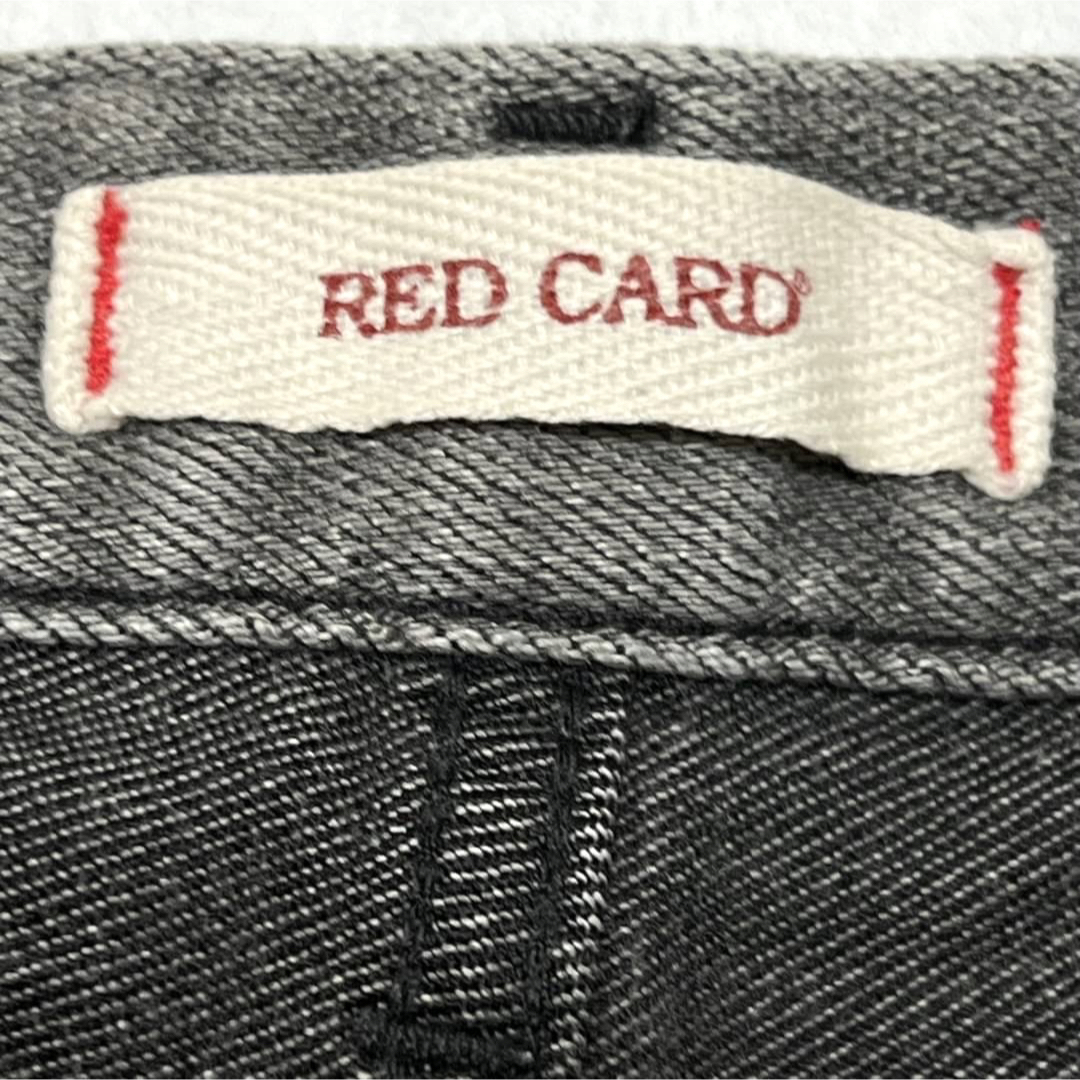 RED CARD(レッドカード)のユナイテッドアローズ 別注 レッドカード グレー スリム テーパード サイズ23 レディースのパンツ(デニム/ジーンズ)の商品写真