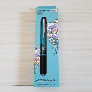 ミツビシエンピツ(三菱鉛筆)のJETSTREAM ジェットストリーム 4&1 Rターコイズ 限定 花言葉 お花(ペン/マーカー)