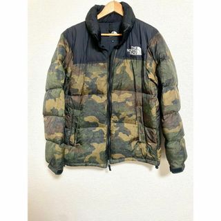 ダウンジャケットTHE NORTH FACE マウンテンダウン レア カモ カモフラージュ 迷彩