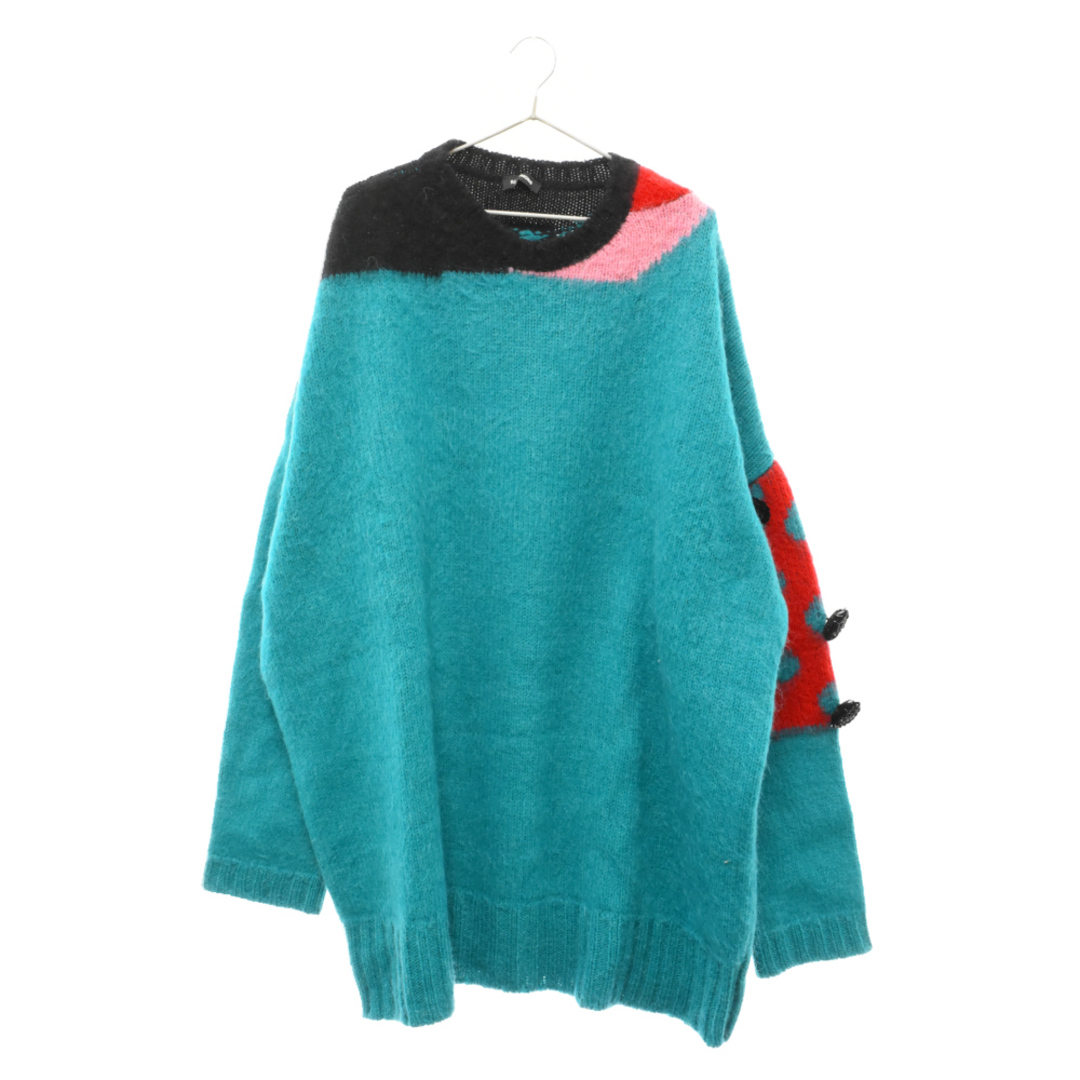 RAF SIMONS ラフシモンズ 21AW Oversized Knit Sweater モヘアオーバーサイズニット長袖セーター | フリマアプリ  ラクマ