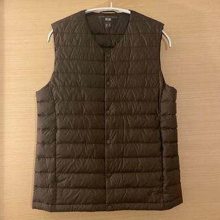 ユニクロ(UNIQLO)のウルトラライトダウンベスト◆メンズ Sサイズ(ダウンベスト)