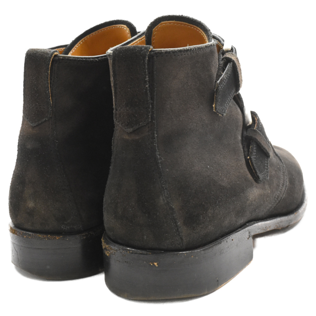 Bettanin & Venturi ベッタニン&ベントゥーリ ダブルモンクストラップチャッカー ブーツ ブラック メンズの靴/シューズ(ブーツ)の商品写真