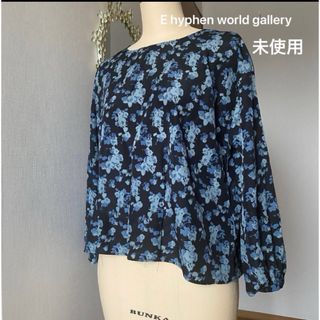 イーハイフンワールドギャラリー(E hyphen world gallery)の未使用　2way E hyphen world gallery 花柄　ブラウス(シャツ/ブラウス(長袖/七分))