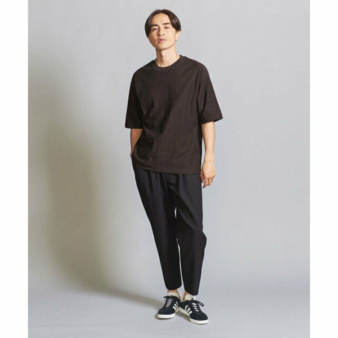 BEAUTY&YOUTH UNITED ARROWS(ビューティアンドユースユナイテッドアローズ)の【DK.BROWN】バック スラブ クルーネック Tシャツ その他のその他(その他)の商品写真