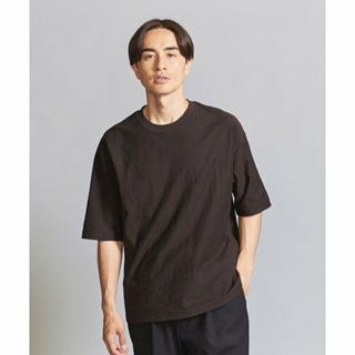 ビューティアンドユースユナイテッドアローズ(BEAUTY&YOUTH UNITED ARROWS)の【DK.BROWN】バック スラブ クルーネック Tシャツ(その他)