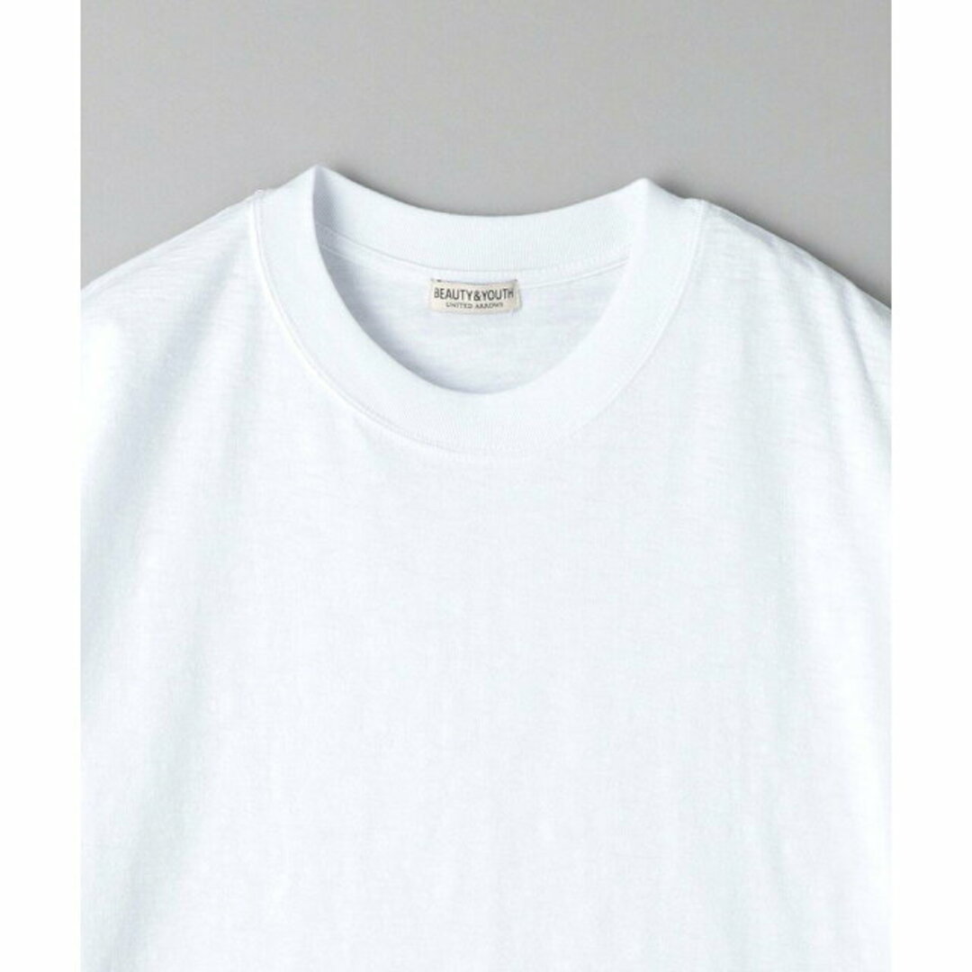 BEAUTY&YOUTH UNITED ARROWS(ビューティアンドユースユナイテッドアローズ)の【WHITE】バック スラブ クルーネック Tシャツ その他のその他(その他)の商品写真