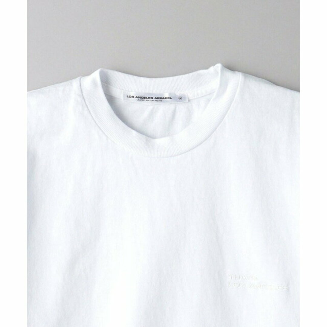 BEAUTY&YOUTH UNITED ARROWS(ビューティアンドユースユナイテッドアローズ)の【WHITE】【別注】 <LOS ANGELES APPAREL> LOGO TEE/Tシャツ その他のその他(その他)の商品写真