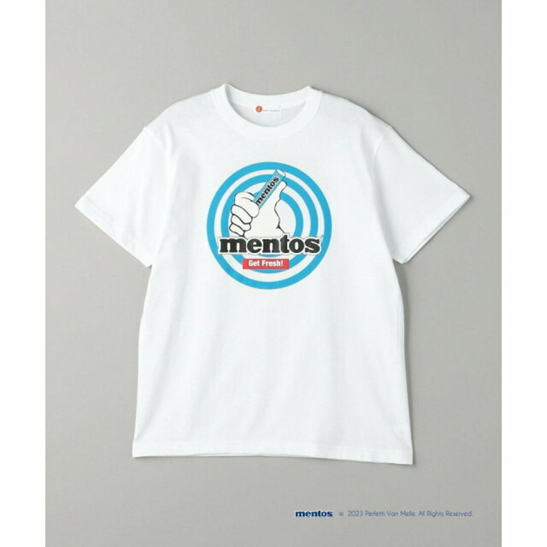 BEAUTY&YOUTH UNITED ARROWS(ビューティアンドユースユナイテッドアローズ)の【WHITE】【XL】<info. BEAUTY&YOUTH * mentos> ロゴ Tシャツ その他のその他(その他)の商品写真