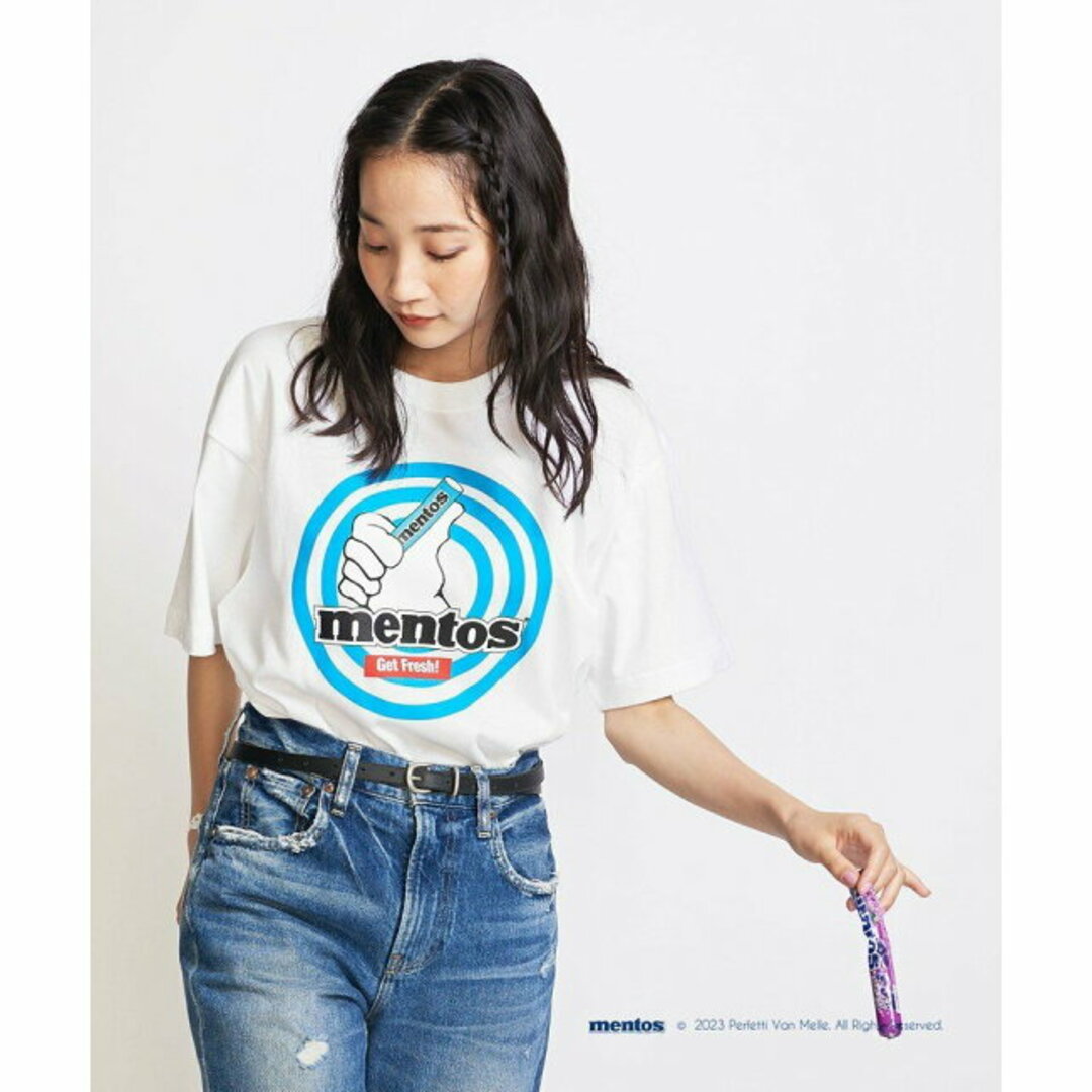 BEAUTY&YOUTH UNITED ARROWS(ビューティアンドユースユナイテッドアローズ)の【WHITE】【M】<info. BEAUTY&YOUTH * mentos> ロゴ Tシャツ その他のその他(その他)の商品写真