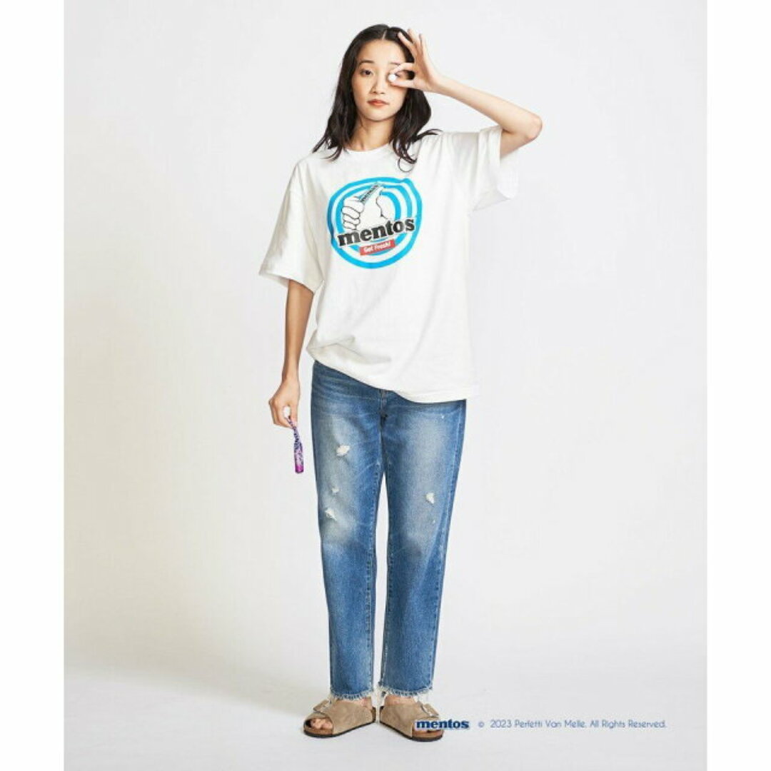 BEAUTY&YOUTH UNITED ARROWS(ビューティアンドユースユナイテッドアローズ)の【WHITE】【S】<info. BEAUTY&YOUTH * mentos> ロゴ Tシャツ その他のその他(その他)の商品写真