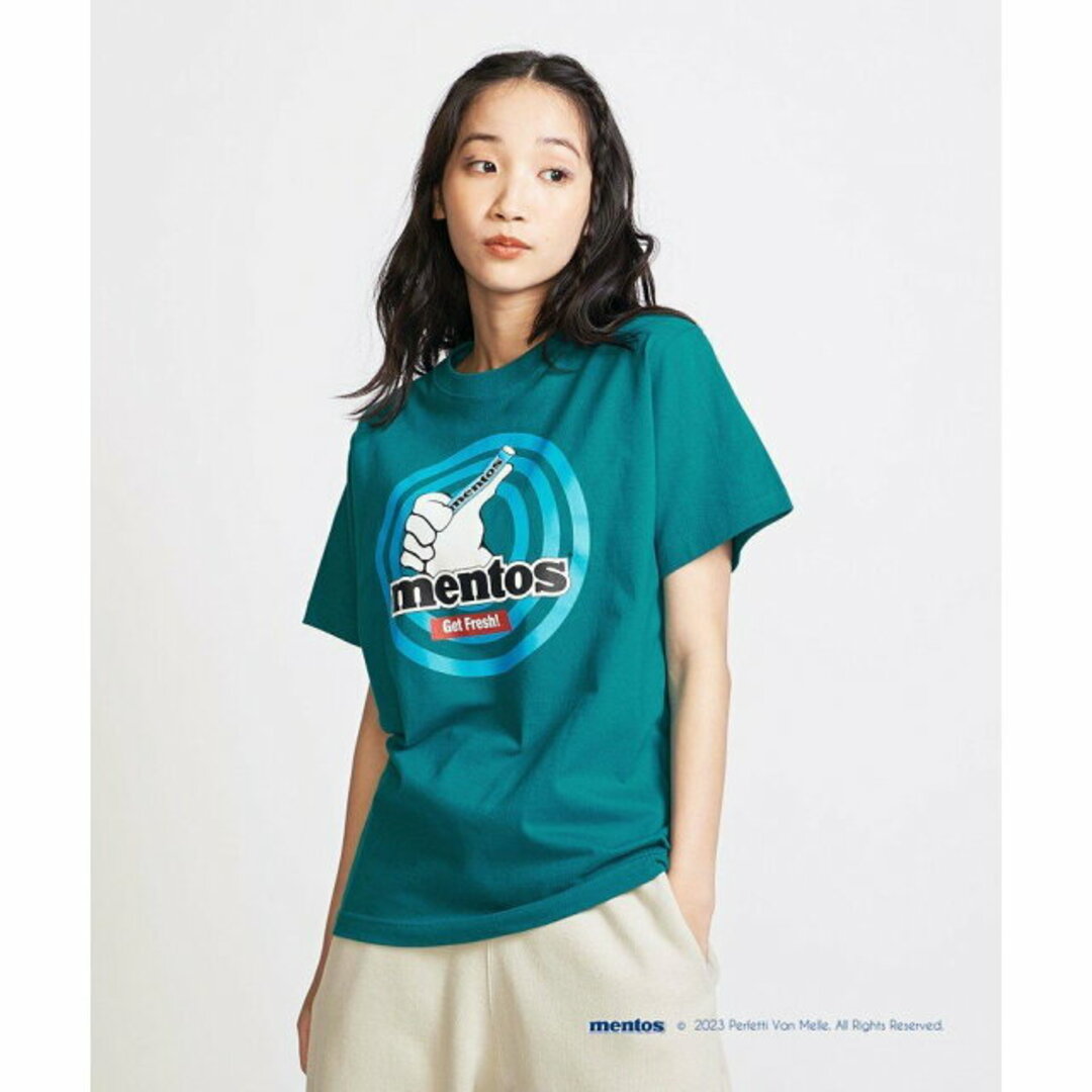 BEAUTY&YOUTH UNITED ARROWS(ビューティアンドユースユナイテッドアローズ)の【TURQUOISE】<info. BEAUTY&YOUTH * mentos> ロゴ Tシャツ その他のその他(その他)の商品写真