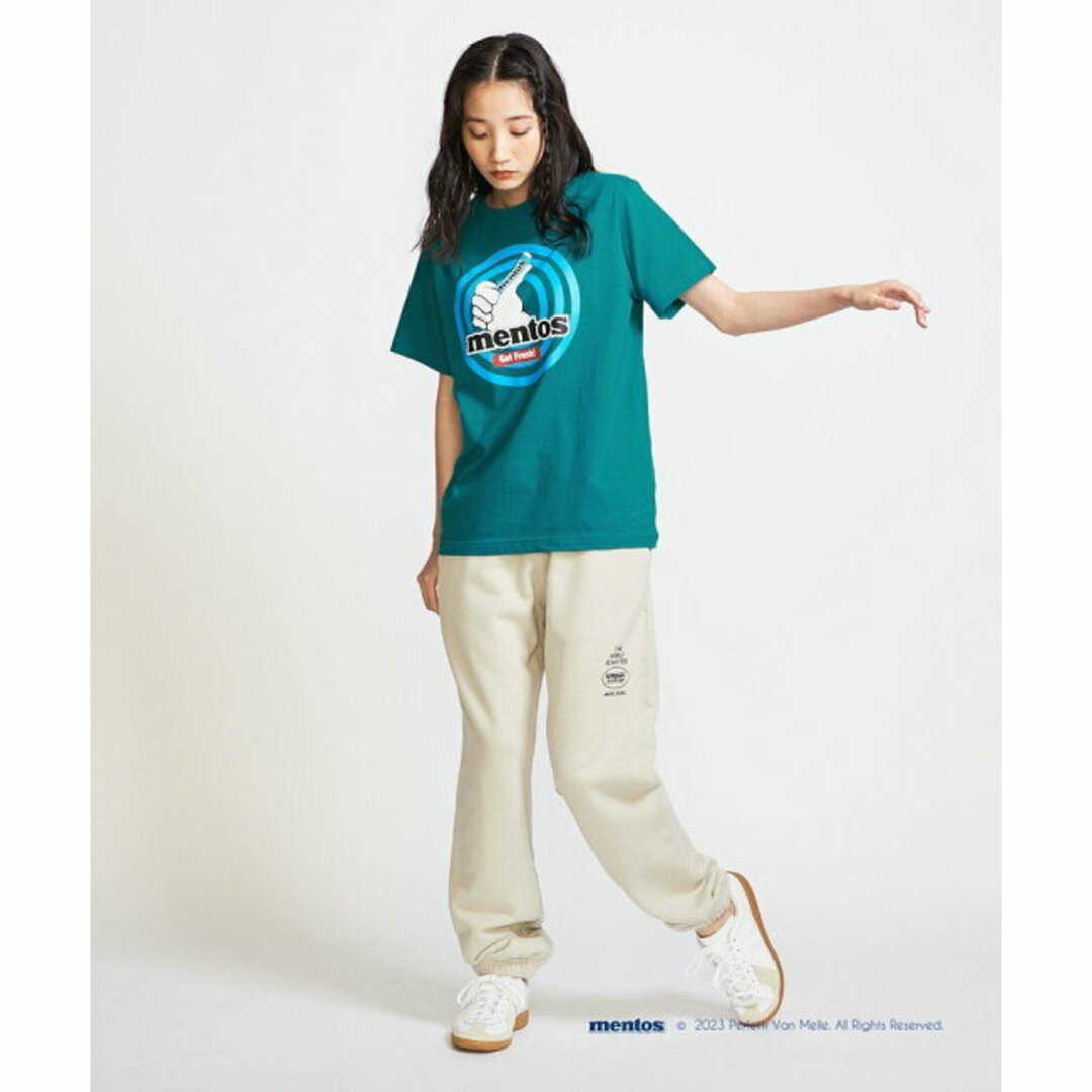 BEAUTY&YOUTH UNITED ARROWS(ビューティアンドユースユナイテッドアローズ)の【TURQUOISE】【XL】<info. BEAUTY&YOUTH * mentos> ロゴ Tシャツ その他のその他(その他)の商品写真