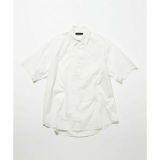 ユナイテッドアローズグリーンレーベルリラクシング(UNITED ARROWS green label relaxing)の【WHITE】<GLR or> ブロード 半袖 シャツ -ユニセックス-(シャツ/ブラウス(長袖/七分))