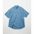 【LT.BLUE】【M】<GLR or> ブロード 半袖 シャツ -ユニセックス-